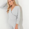 Pyjamas & Loungewear | Gifts | Tops, Tunics & Blouses | Women's | Women's | Women's Joe Browns Sloe Joes Ballerina Top Grey