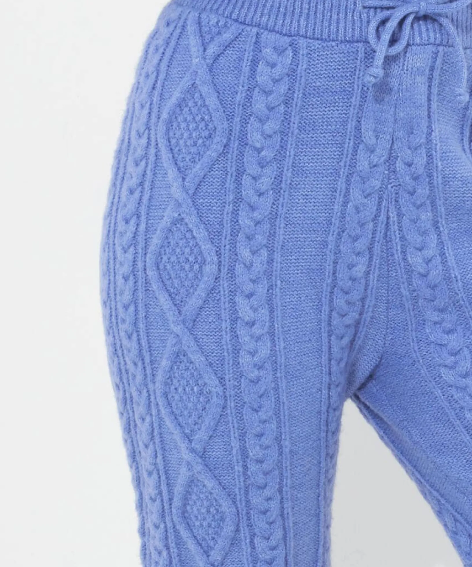 sloe_joes_cable_knit_trou_5.webp Pyjamas & Loungewear | Gifts | Jeans & Trousers | Women's | Women's | Women's Joe Browns Sloe Joes Cable Knit Trousers Blue