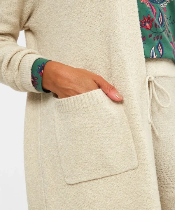 Pyjamas & Loungewear | Cardigans & Coatigans | Sale Pyjamas & Loungewear | Sale Tops, Tunics & Blouses | Women's | Top Picks | Women's | Women's Joe Browns Sloe Joes Longline Cardigan Antique White