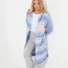 Pyjamas & Loungewear | Gifts | Cardigans & Coatigans | Women's | Women's | Top Picks Joe Browns Sloe Joes Ombre Knit Longline Cardigan Blue