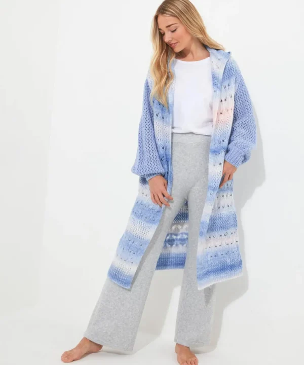 Pyjamas & Loungewear | Gifts | Cardigans & Coatigans | Women's | Women's | Top Picks Joe Browns Sloe Joes Ombre Knit Longline Cardigan Blue