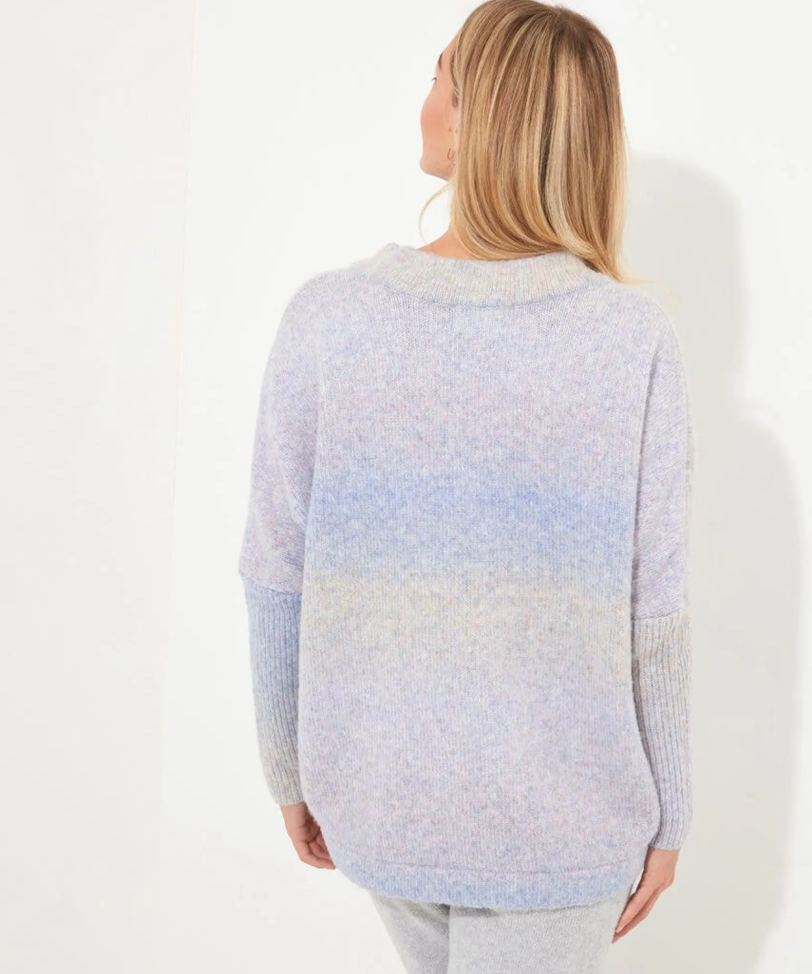sloe_joes_super_soft_jump_4.webp Pyjamas & Loungewear | Gifts | Cardigans & Coatigans | Women's | Women's | Top Picks Joe Browns Sloe Joes Super Soft Jumper Blue Ombre