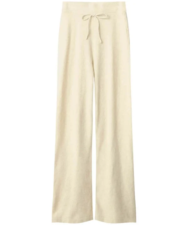 Pyjamas & Loungewear | Sale Pyjamas & Loungewear | Sale Jeans & Trousers | Women's | Women's | Women's Joe Browns Sloe Joes Wide Leg Knitted Trousers Antique White