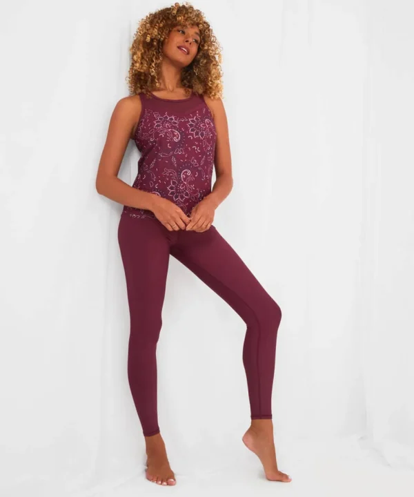 Sale Pyjamas & Loungewear | Women's Joe Browns Sloe Joes Yoga Top Berry