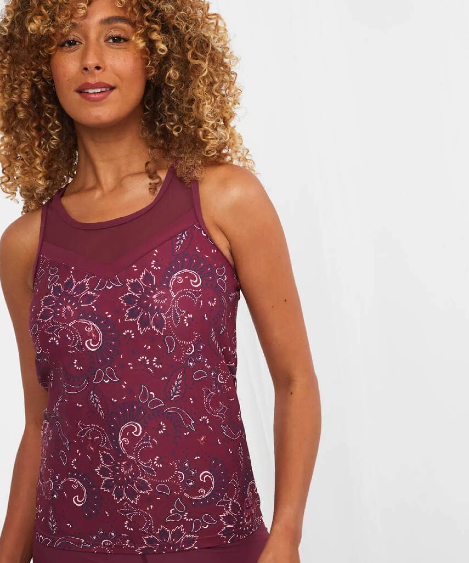 sloe_joes_yoga_top_5.webp Sale Pyjamas & Loungewear | Women's Joe Browns Sloe Joes Yoga Top Berry