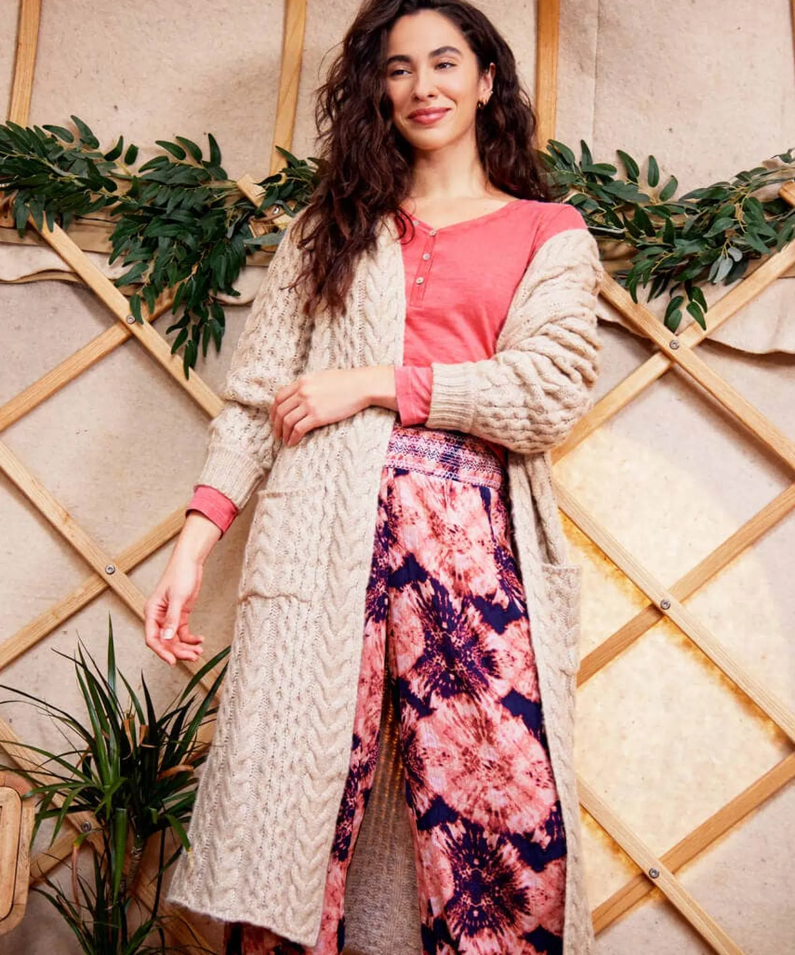 snuggle_chunky_knit_cardi_0.webp Pyjamas & Loungewear | Cardigans & Coatigans | Sale Pyjamas & Loungewear | Sale Tops, Tunics & Blouses | Women's | Top Picks | Women's | Women's Joe Browns Snuggle Chunky Knit Cardigan Natural