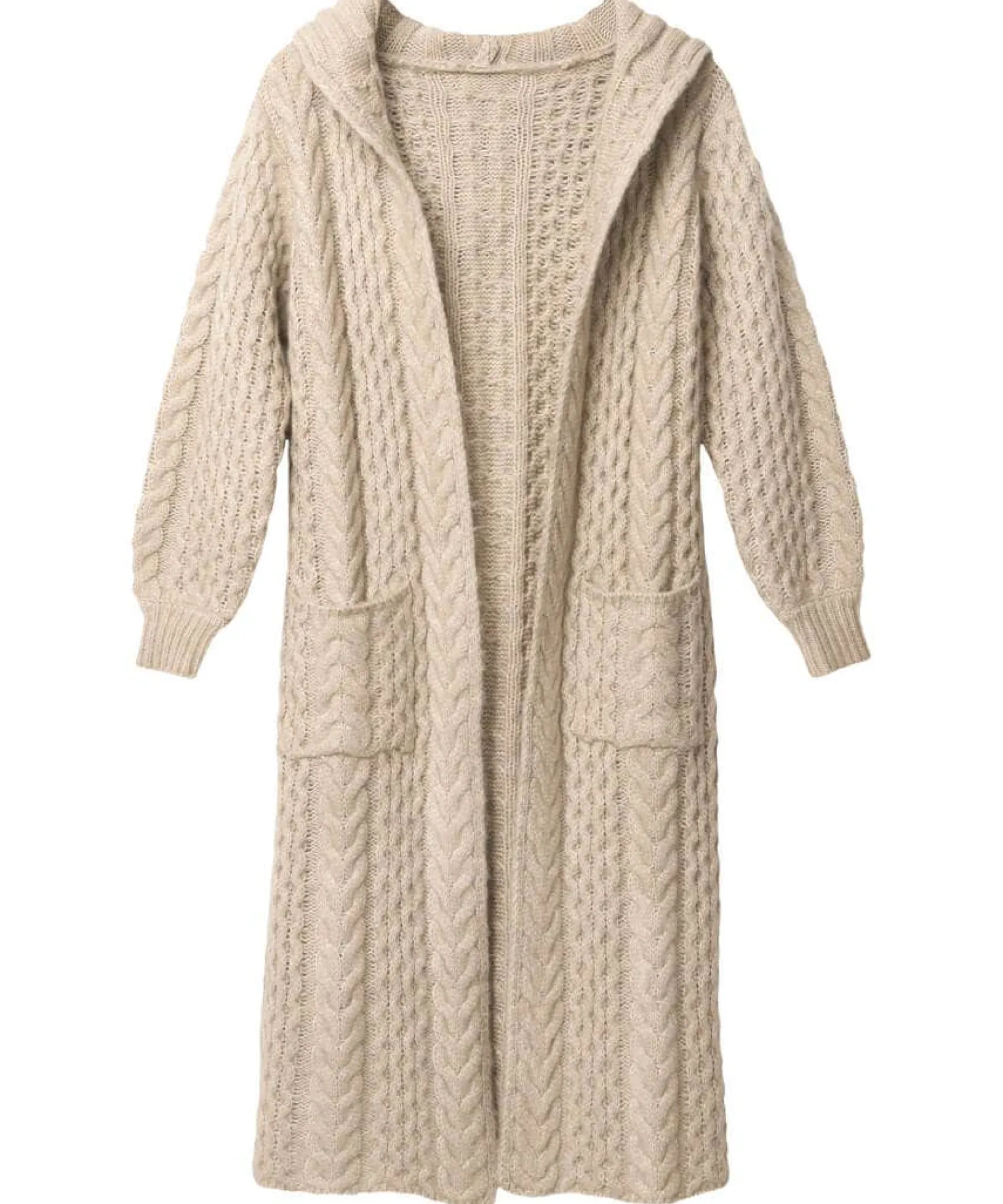 snuggle_chunky_knit_cardi_1.webp Pyjamas & Loungewear | Cardigans & Coatigans | Sale Pyjamas & Loungewear | Sale Tops, Tunics & Blouses | Women's | Top Picks | Women's | Women's Joe Browns Snuggle Chunky Knit Cardigan Natural