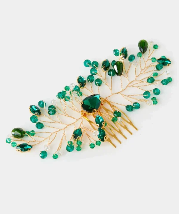 Gifts | Accessories & Jewellery | Sale Accessories & Jewellery | Women's | Women's | Women's Joe Browns So Opulent Hair Comb Green