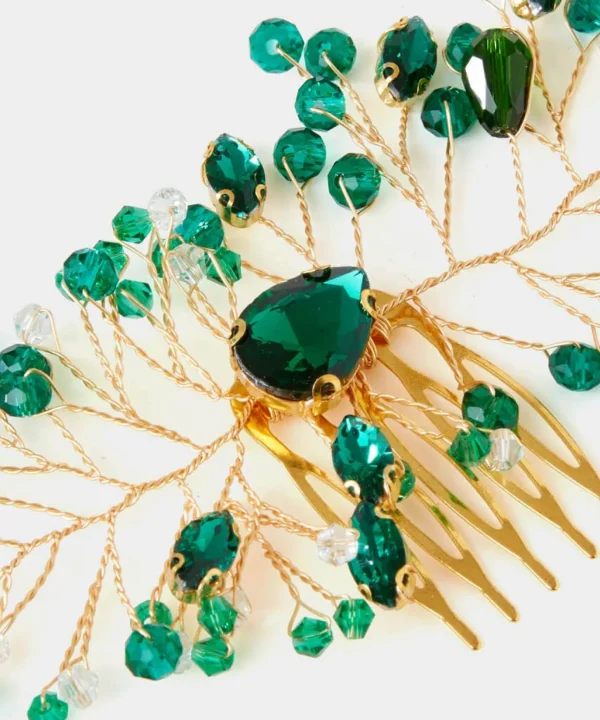 Gifts | Accessories & Jewellery | Sale Accessories & Jewellery | Women's | Women's | Women's Joe Browns So Opulent Hair Comb Green