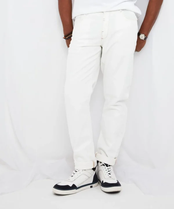 Shop Men's Collection | Jeans & Trousers | Top Picks | Men，s Joe Browns Splendid Straight Jeans White