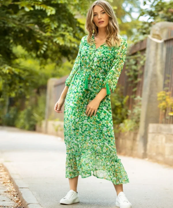 Maxi Dresses | Dresses | Sale Dresses | Top Picks | Women's | Women's Joe Browns Spring s Dress Green
