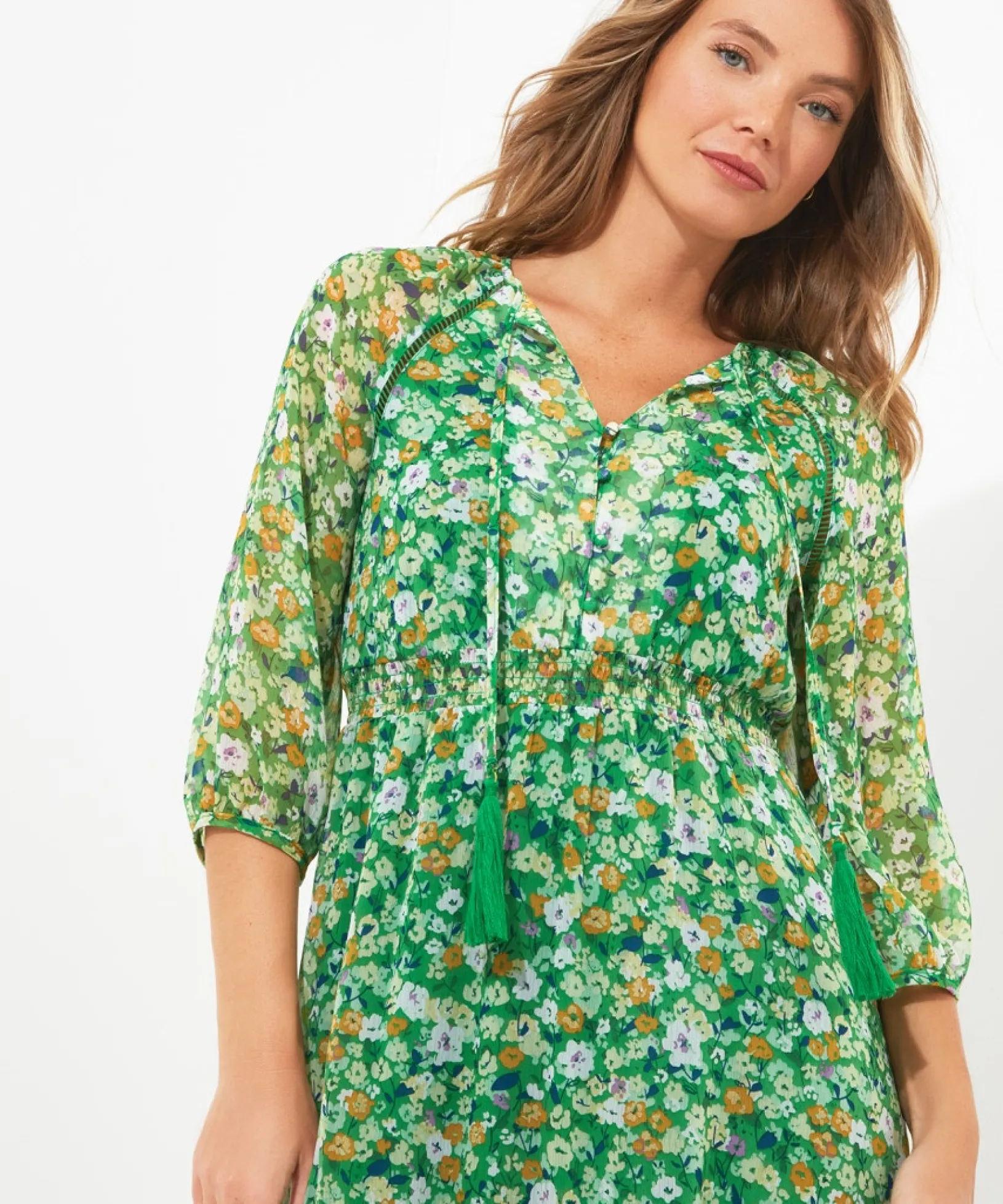 spring_greens_dress_5.webp Maxi Dresses | Dresses | Sale Dresses | Top Picks | Women's | Women's Joe Browns Spring s Dress Green