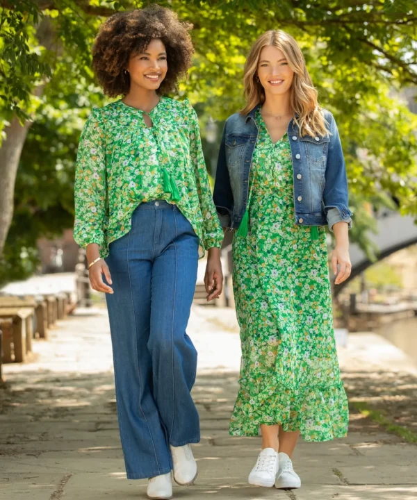 Tops, Tunics & Blouses | Sale Tops, Tunics & Blouses | Women's | Women's Joe Browns Spring s Top Green