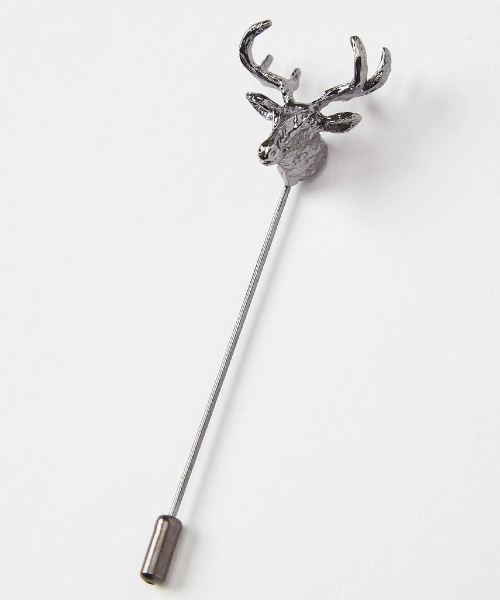 stag_pin_0.webp Men's Partywear | Men's Tailoring | Accessories | Top Picks | Top Picks | Men,s Joe Browns Stag Pin Pewter
