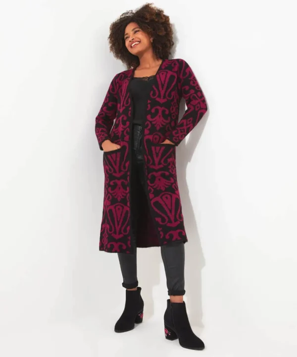 Shop Women's Collection | Occasion Outfits | Gifts | Cardigans & Coatigans | Sale Knitwear & Jumpers | Top Picks | Top Picks | Women's | Top Picks | Women's Joe Browns Stand Out From the Crowd Coatigan Black