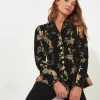 Shop Women's Collection | Blazers | Coats & Jackets | Sale Coats & Jacket | Top Picks | Women's | Women's | Women's Joe Browns Stand Out From The Crowd Jacket Black Floral