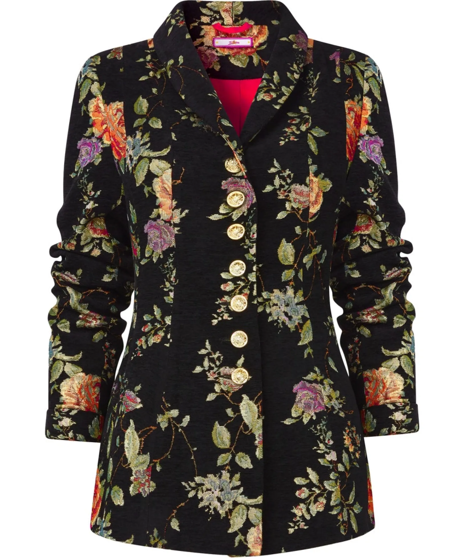 stand_out_from_the_crowd__1.webp Shop Women's Collection | Blazers | Coats & Jackets | Sale Coats & Jacket | Top Picks | Women's | Women's | Women's Joe Browns Stand Out From The Crowd Jacket Black Floral