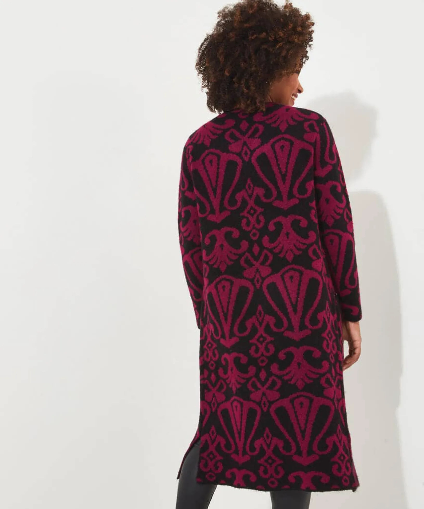 stand_out_from_the_crowd__3-1.webp Shop Women's Collection | Occasion Outfits | Gifts | Cardigans & Coatigans | Sale Knitwear & Jumpers | Top Picks | Top Picks | Women's | Top Picks | Women's Joe Browns Stand Out From the Crowd Coatigan Black