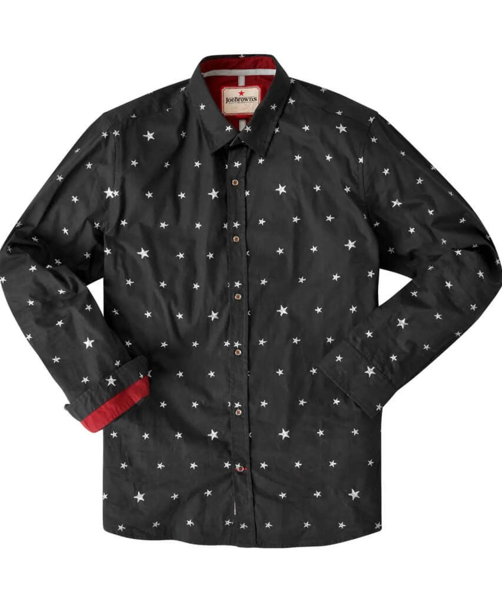 star_embroidered_shirt_1.webp Shop Men's Collection | Men's Partywear | Gifts | Shirts | Sale Shirts | Top Picks | Top Picks | Men,s | Men,s | Men,s Joe Browns Star Embroidered Shirt Black