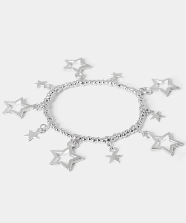 Gifts | Accessories & Jewellery | Women's | Women's Joe Browns Star Gazer Stretch Bracelet Silver