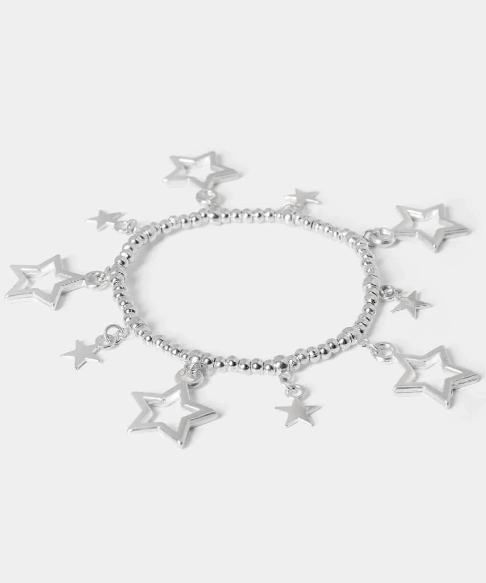 star_gazer_stretch_bracel_1.webp Gifts | Accessories & Jewellery | Women's | Women's Joe Browns Star Gazer Stretch Bracelet Silver
