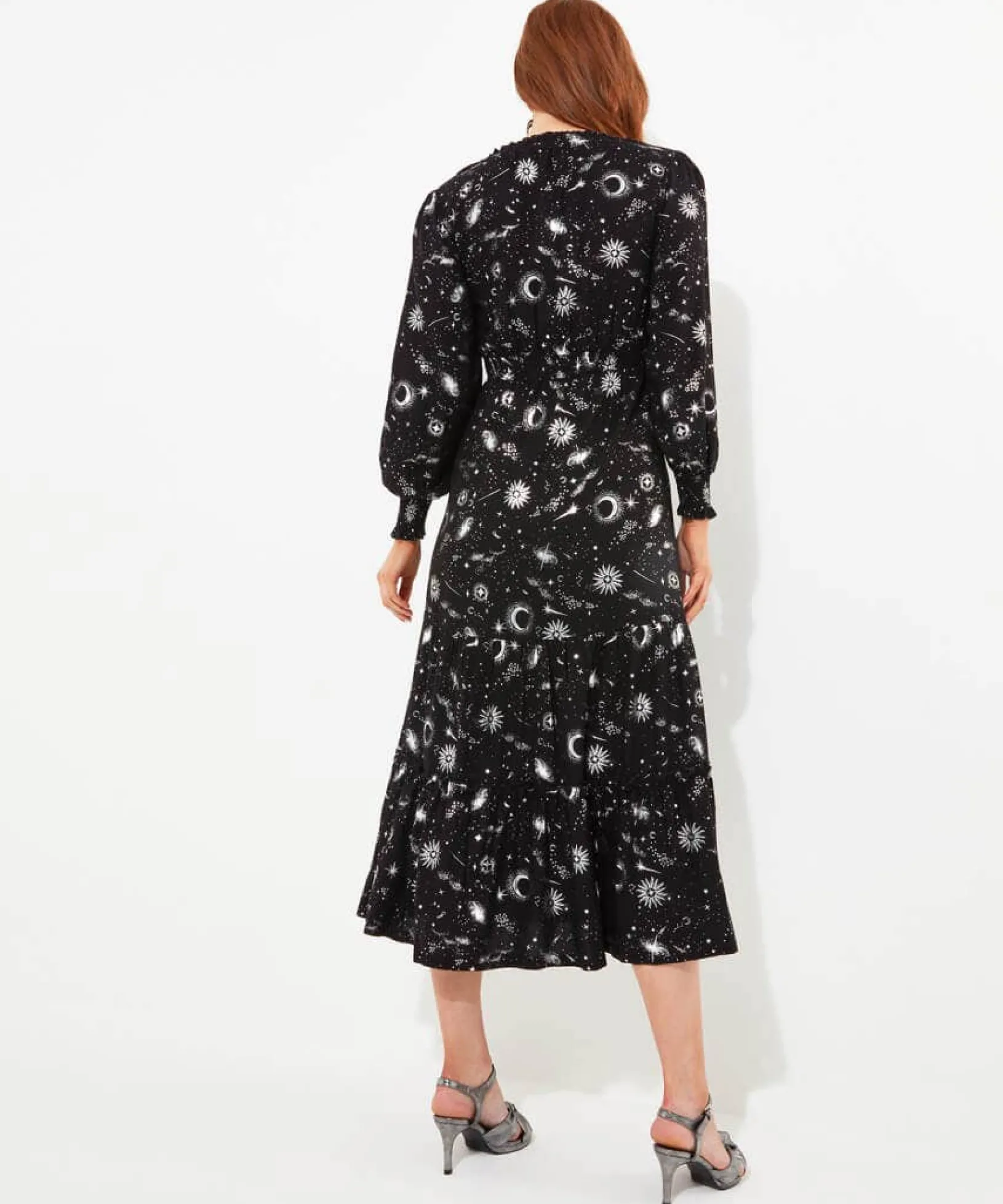 starry_night_boho_dress_3.webp Shop Women's Collection | Midi Dresses | Boho Dresses | Party Dresses | Occasion Outfits | Dresses | Sale Dresses | Top Picks | Top Picks | Top Picks | Top Picks | Top Picks | Women's | Women's Joe Browns Starry Night Boho Dress Black