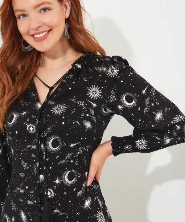 Shop Women's Collection | Midi Dresses | Boho Dresses | Party Dresses | Occasion Outfits | Dresses | Sale Dresses | Top Picks | Top Picks | Top Picks | Top Picks | Top Picks | Women's | Women's Joe Browns Starry Night Boho Dress Black