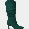 Knee High Boots | Boots & Shoes | Top Picks | Women's Joe Browns Storyville Slouchy Boots Dark Green