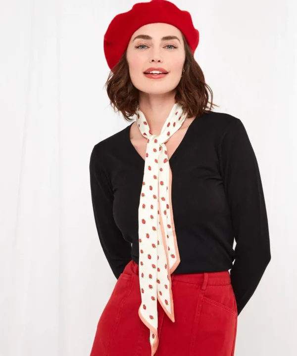 Sale Accessories & Jewellery | Women's Joe Browns Strawberry Silky Scarf Pink Multi