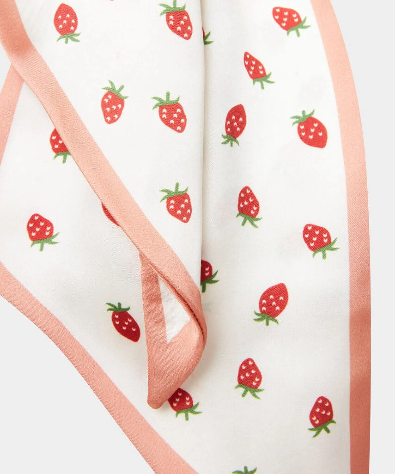strawberry_silky_scarf_2.webp Sale Accessories & Jewellery | Women's Joe Browns Strawberry Silky Scarf Pink Multi