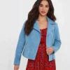Sale Coats & Jacket | Women's Joe Browns Stunning Suede Jacket Blue
