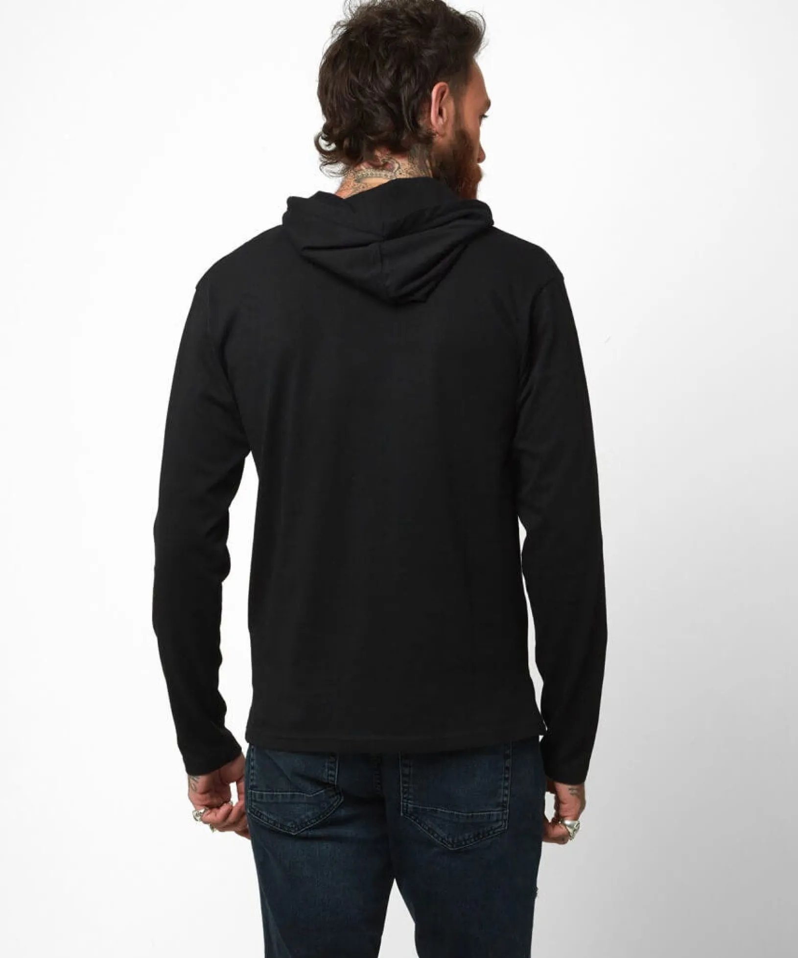 style_it_out_hood_2.webp Hoodies & Sweatshirts | Layering Essentials | Knitwear & Jumpers | Tops & T-Shirts | Sale Hoodies & Sweatshirts | Sale Tops & T-Shirts | Men,s | Men,s | Men,s | Men,s | Men,s | Men,s Joe Browns Style It Out Hood Black/Grey