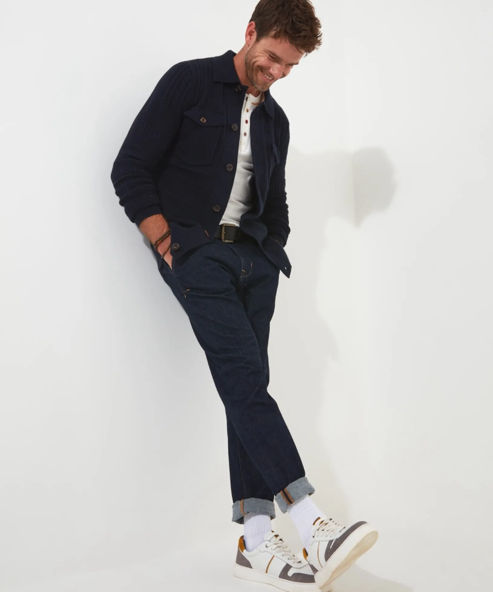 style_it_up_cardigan_3.webp Shop Men's Collection | Layering Essentials | Knitwear & Jumpers | Sale Knitwear & Jumpers | Top Picks | Men,s | Men,s | Men,s Joe Browns Style It Up Cardigan Navy