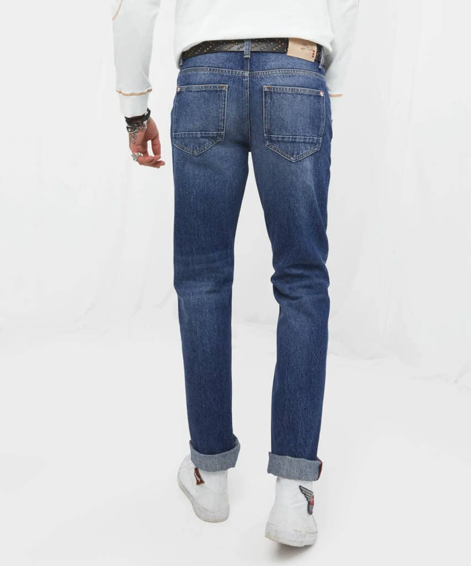 stylish_straight_jeans_3-1.webp Straight Leg Jeans | Jeans & Trousers | Denim Styles | Top Picks | Men,s | Men,s Joe Browns Stylish Straight Jeans Mid Blue