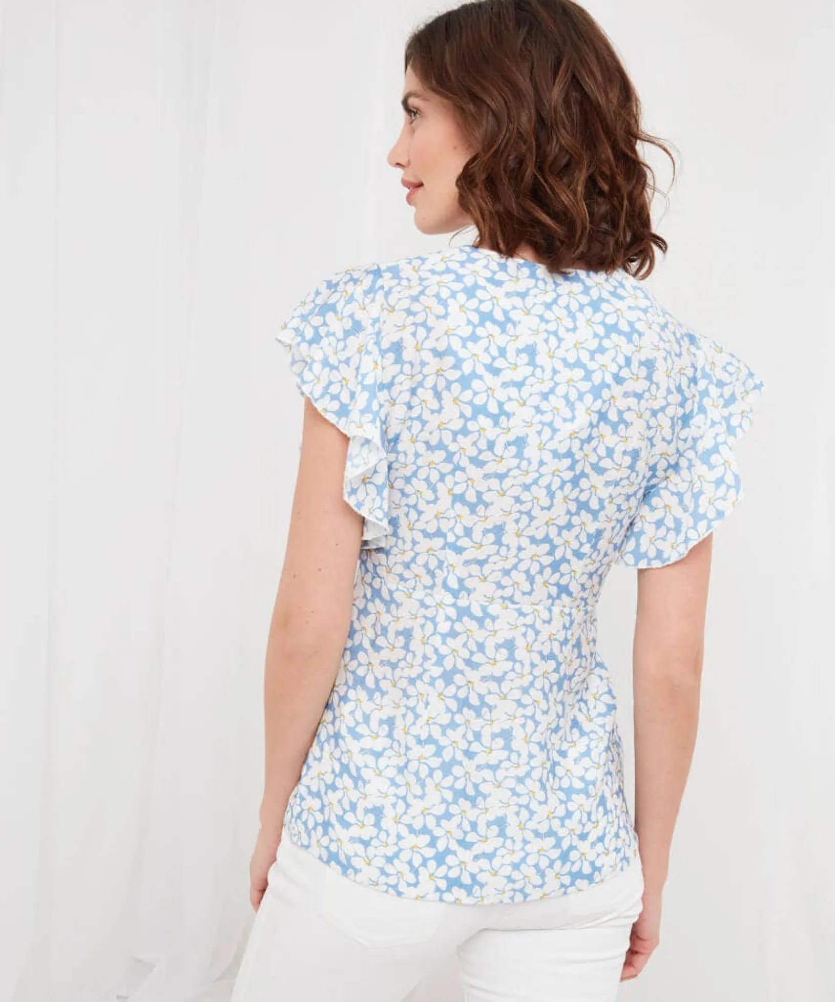 summer_days_blouse_3.webp Sale Tops, Tunics & Blouses | Women's Joe Browns Summer Days Blouse Blue