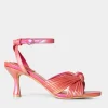 Sale Boots & Shoes | Women's Joe Browns Sunset In Bali Strappy Shoes Pink Multi