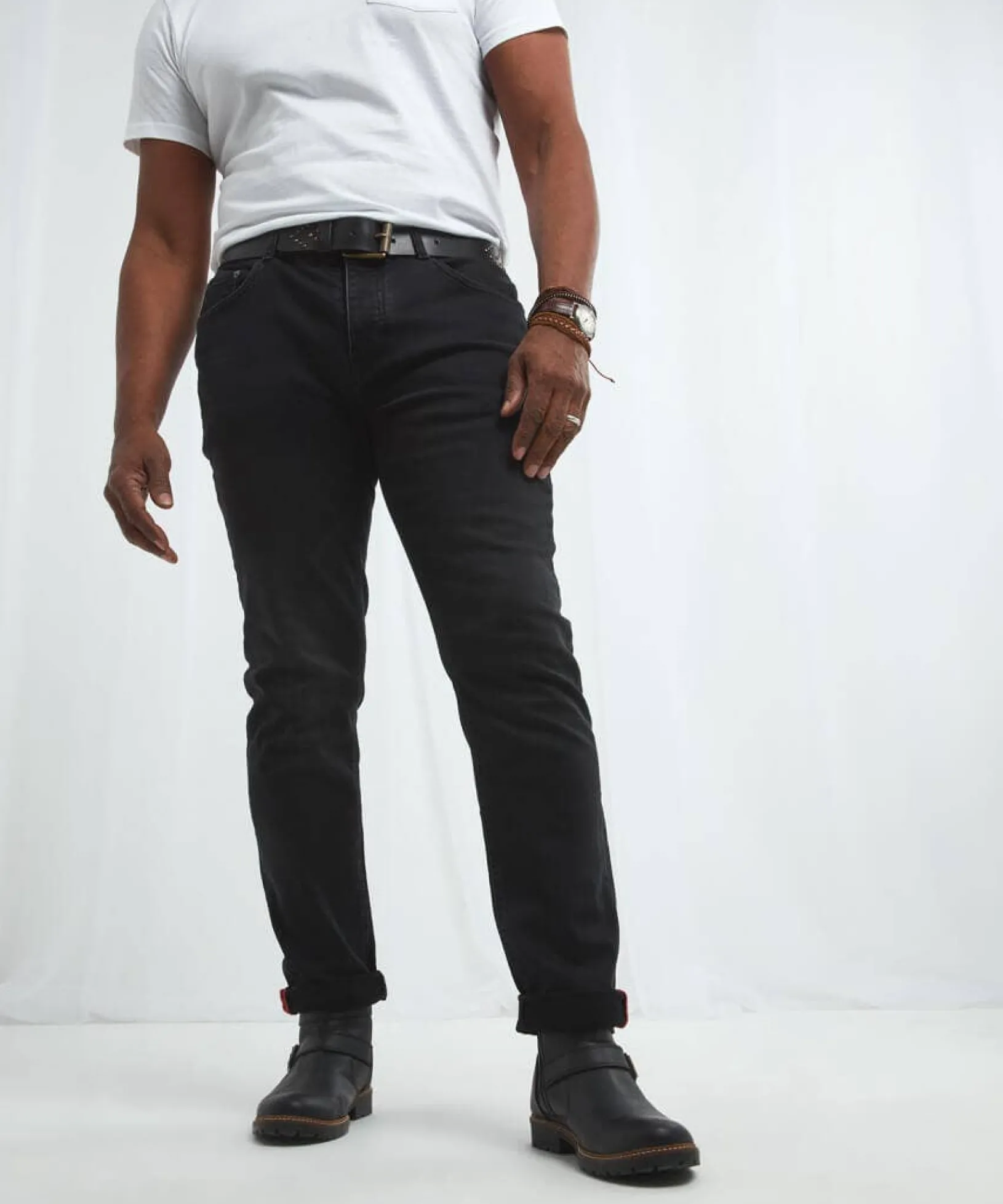 superb_fit_jeans_0-1.webp Jeans & Trousers | Denim Styles | Men,s | Men,s Joe Browns Superb Fit Jeans Washed Black