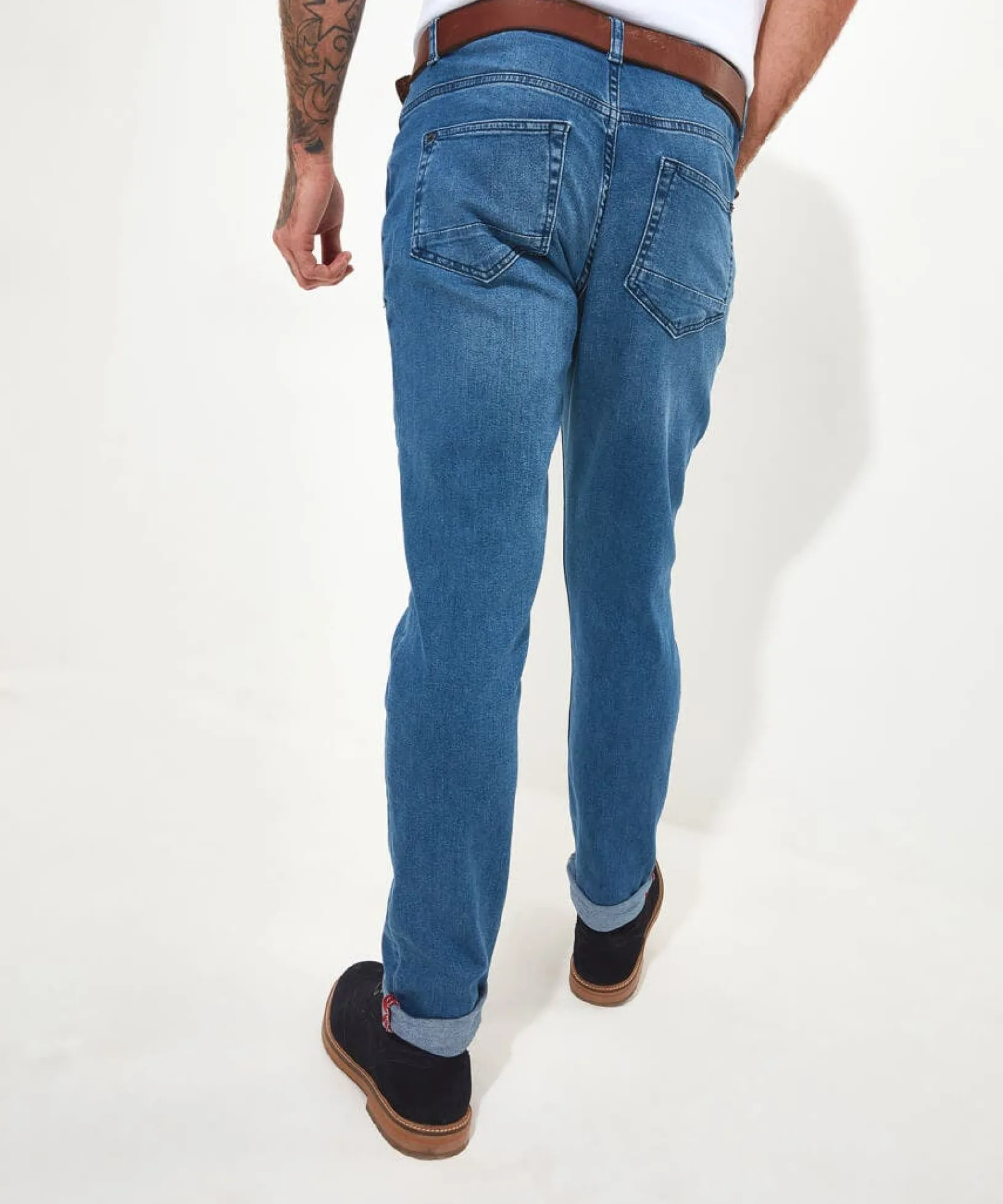 superb_fit_jeans_4.webp Jeans & Trousers | Denim Styles | Men,s | Men,s Joe Browns Superb Fit Jeans Blue