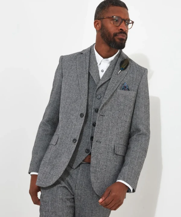 Shop Men's Collection | Men's Partywear | Blazers | Men's Tailoring | Coats & Jackets | Top Picks | Top Picks | Men,s | Top Picks | Men,s Joe Browns Tailored To Perfection Blazer Grey