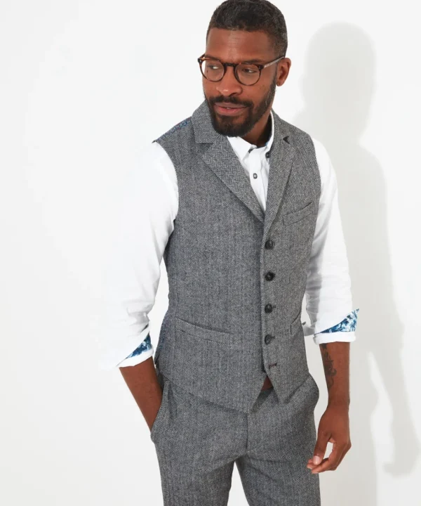 Shop Men's Collection | Men's Partywear | Waistcoats | Men's Tailoring | Coats & Jackets | Top Picks | Top Picks | Men，s | Top Picks | Men，s Joe Browns Tailored To Perfection Waistcoat Grey