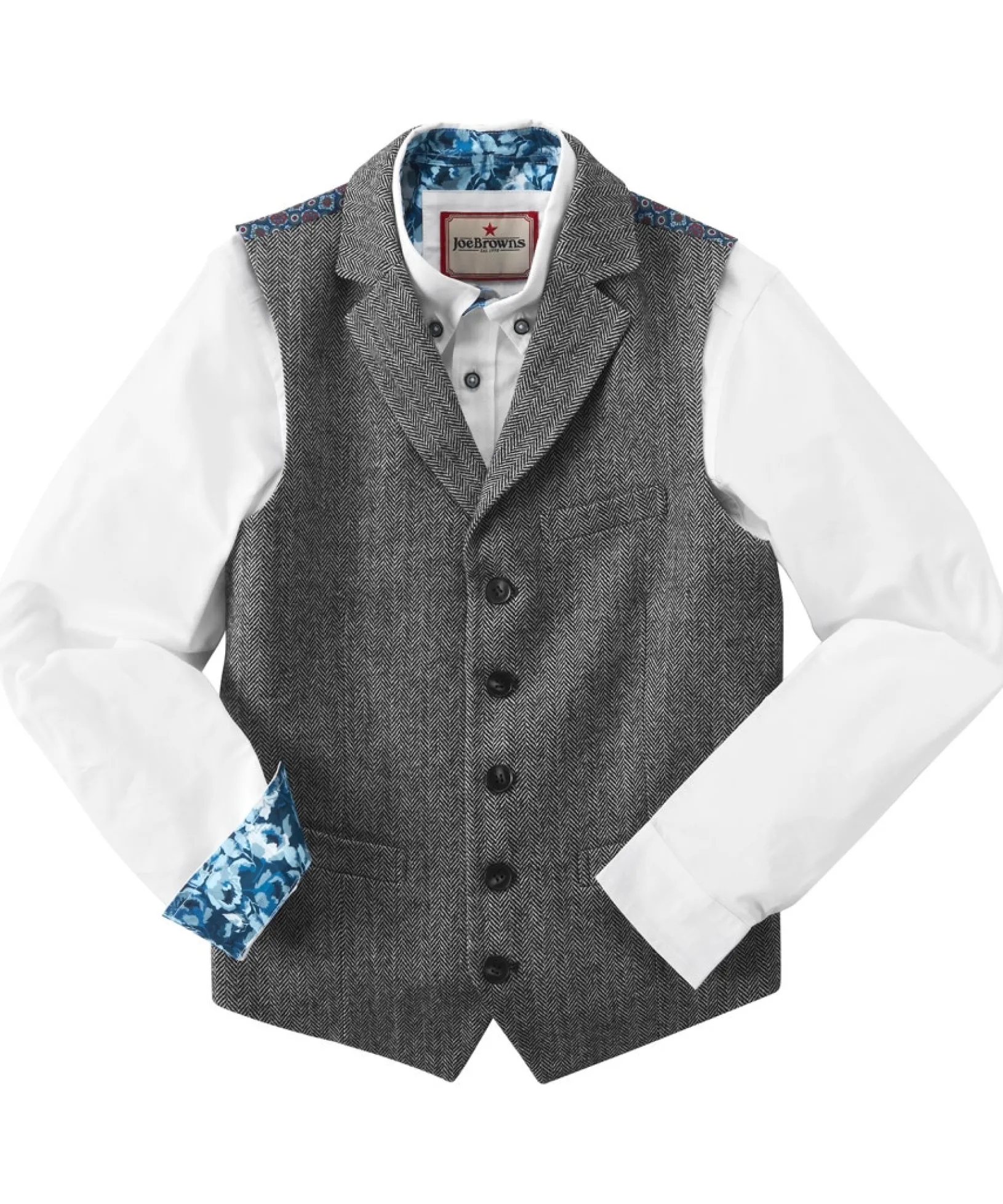 tailored_to_perfection_wa_1.webp Shop Men's Collection | Men's Partywear | Waistcoats | Men's Tailoring | Coats & Jackets | Top Picks | Top Picks | Men,s | Top Picks | Men,s Joe Browns Tailored To Perfection Waistcoat Grey