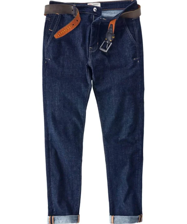 Shop Men's Collection | Jeans & Trousers | Denim Styles | Top Picks | Men，s | Men，s Joe Browns Terrific Tapered Jeans Blue