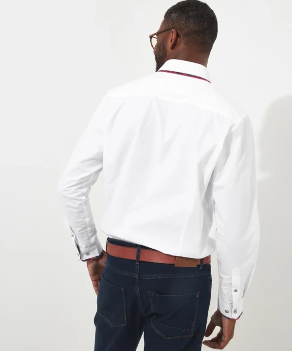 Shop Men's Collection | Work Shirts | Men's Tailoring | Shirts | Sale Shirts | Top Picks | Top Picks | Top Picks | Men,s | Men,s Joe Browns Terrific Triple Collar Shirt White