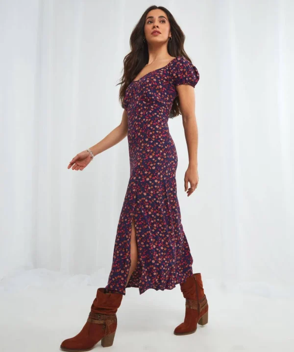 Sale Dresses | Women's Joe Browns The Annabelle Dress Blue Multi