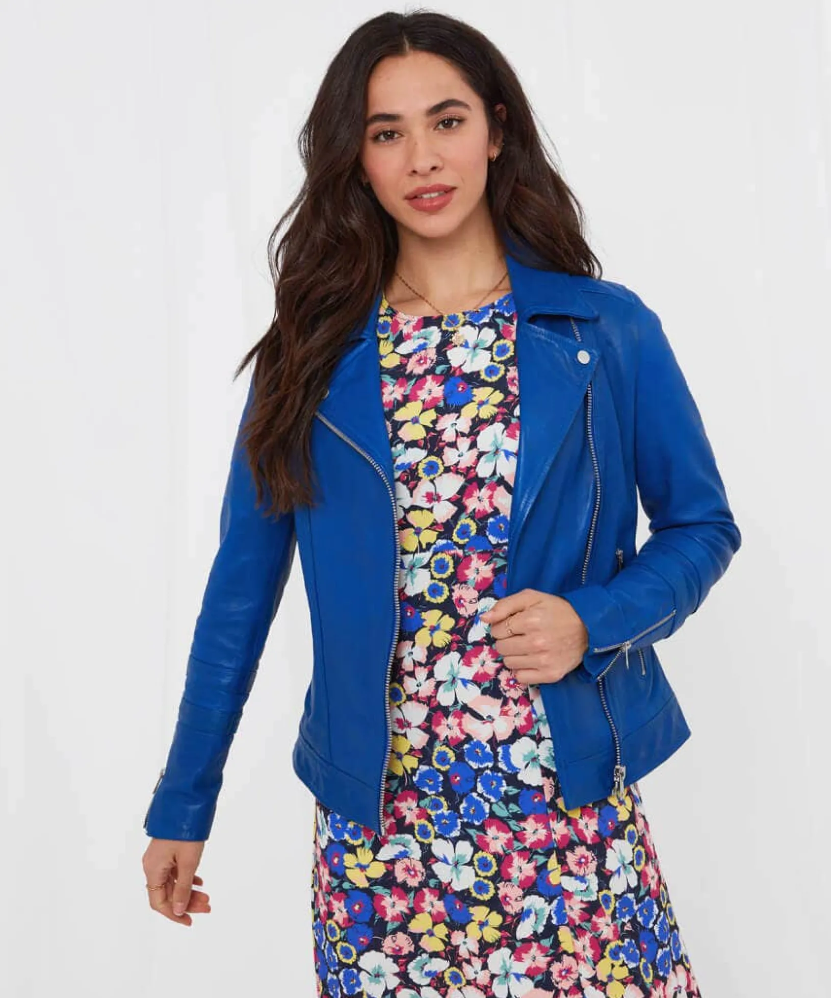 the_cassie_leather_jacket_0.webp Leather Jackets & Clothing | Gifts | Coats & Jackets | Sale Leather Jackets | Sale Coats & Jacket | Women's | Women's | Women's | Women's | Women's Joe Browns The Cassie Leather Jacket Blue