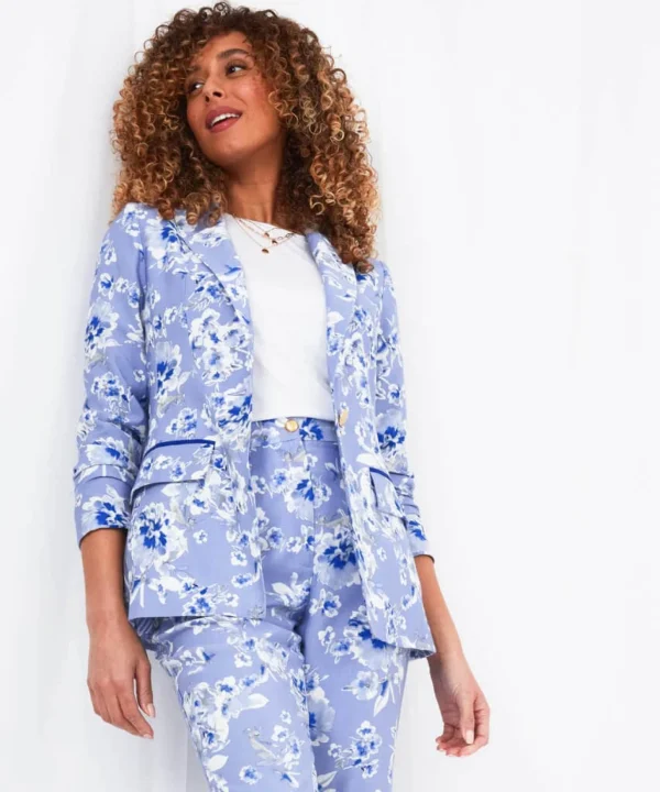 Shop Blazers | Sale Coats & Jacket | Women's | Women's Joe Browns The Rebecca Suit Jacket Blue
