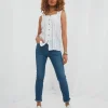 Sale Tops, Tunics & Blouses | Women's Joe Browns The Southern Belle Summer Top White / Yellow