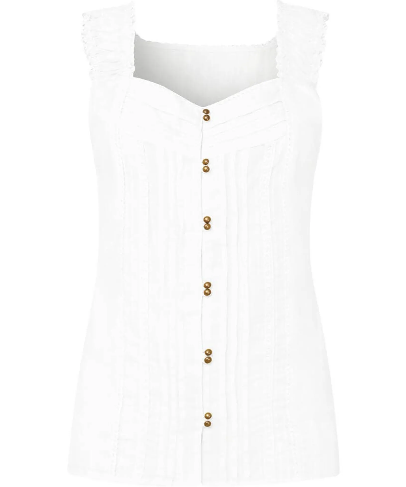 the_southern_belle_summer_1.webp Sale Tops, Tunics & Blouses | Women's Joe Browns The Southern Belle Summer Top White / Yellow