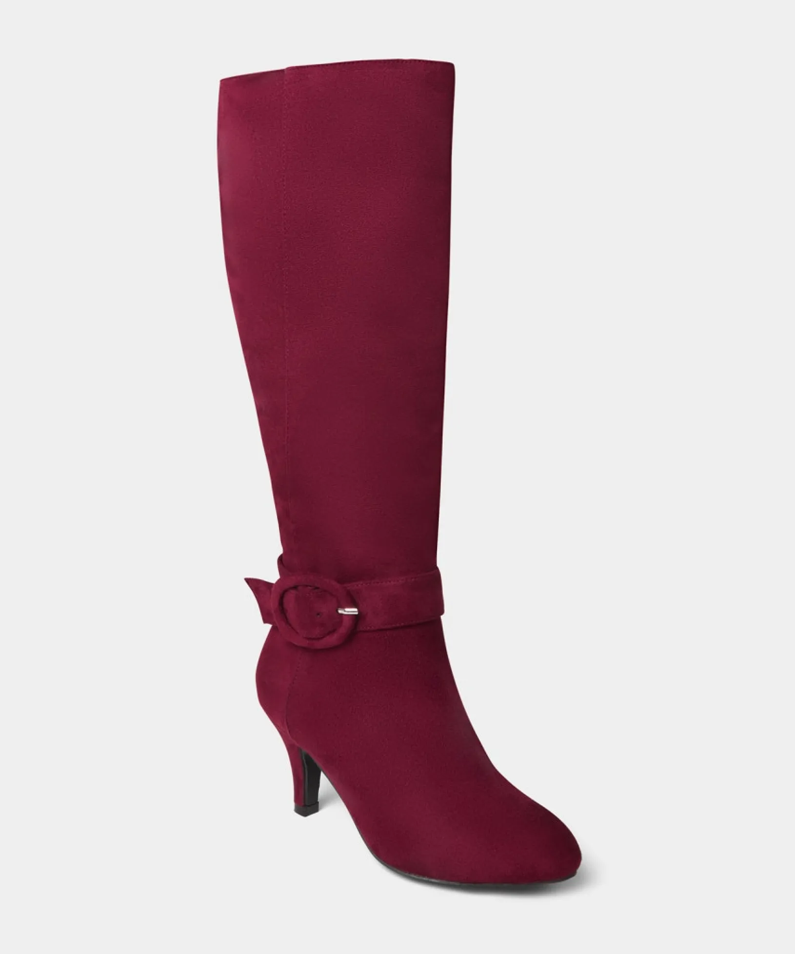the_way_she_moves_boots_2.webp Knee High Boots | Party Footwear | Boots & Shoes | Sale Boots & Shoes | Top Picks | Top Picks | Women's | Women's Joe Browns The Way She Moves Boots Deep Red