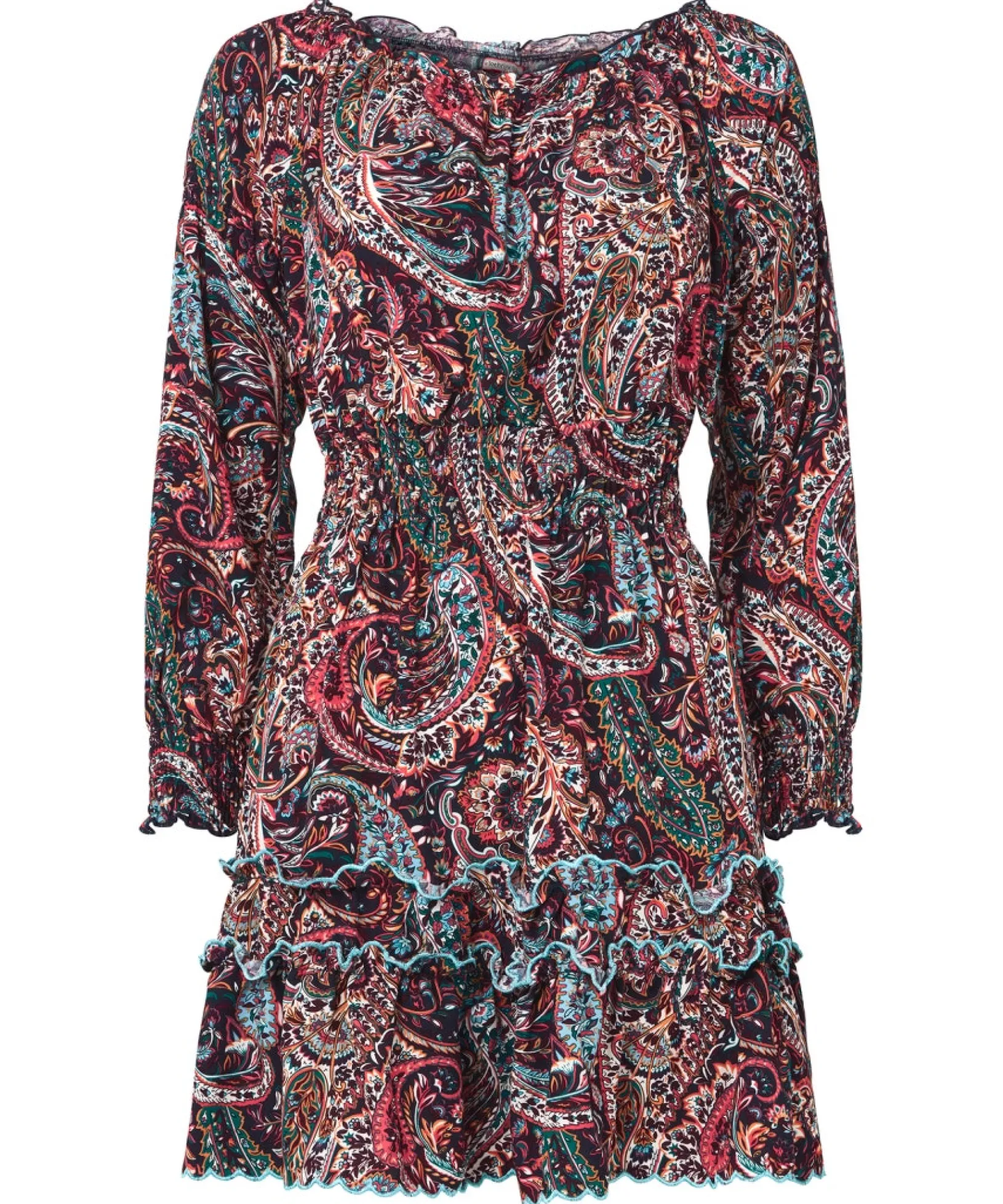 tiered_tunic_dress_1.webp Tops, Tunics & Blouses | Dresses | Sale Tops, Tunics & Blouses | Women's | Women's | Women's Joe Browns Tiered Tunic Dress Multi